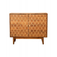 Coaster Furniture 953390 Rectangular 2-door Accent Cabinet Natural